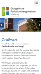 Mobile Screenshot of pauluskirche.ekmr.de